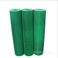 Mesh filo saldato in PVC verde